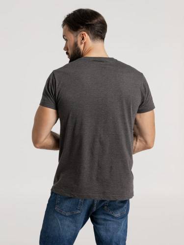 Футболка унисекс Firm Wear, черный меланж фото 9 Футболка унисекс Firm Wear, черный меланж фото 9