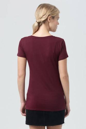 Футболка женская Martin Women, бордовая фото 6 Футболка женская Martin Women, бордовая фото 6