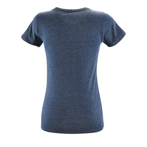 Футболка женская Regent Fit Women, синий меланж фото 4 Футболка женская Regent Fit Women, синий меланж фото 4