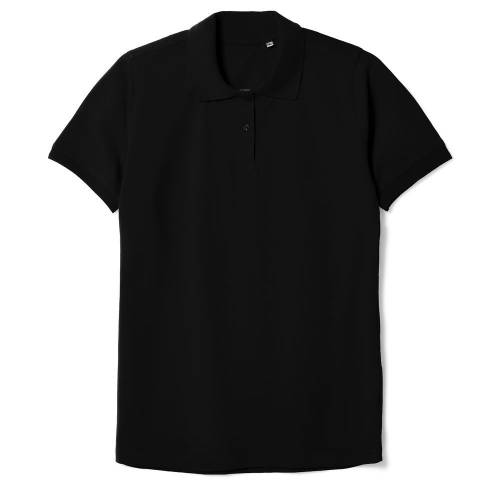 Рубашка поло женская Virma Stretch Lady, черная Рубашка поло женская Virma Stretch Lady, черная
