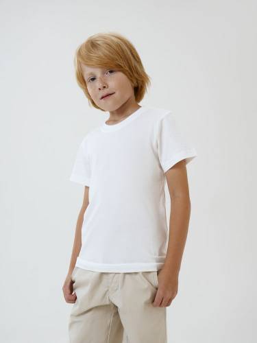 Футболка детская T-Bolka Kids, белая (белоснежная) фото 6 Футболка детская T-Bolka Kids, белая (белоснежная) фото 6