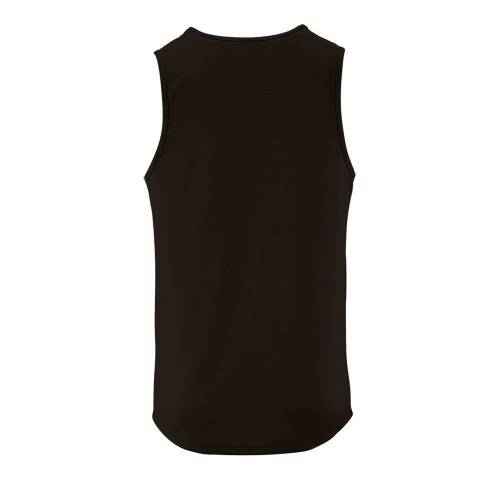Майка мужская Sporty TT Men, черная фото 3 Майка мужская Sporty TT Men, черная фото 3