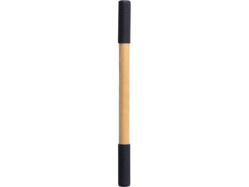 Вечный карандаш и ручка из бамбука Black bamboo фото 2
