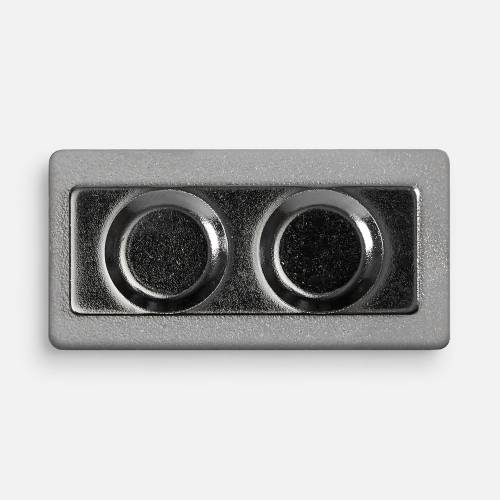 Значок Magnet Matto, серебристый фото 3 Значок Magnet Matto, серебристый фото 3