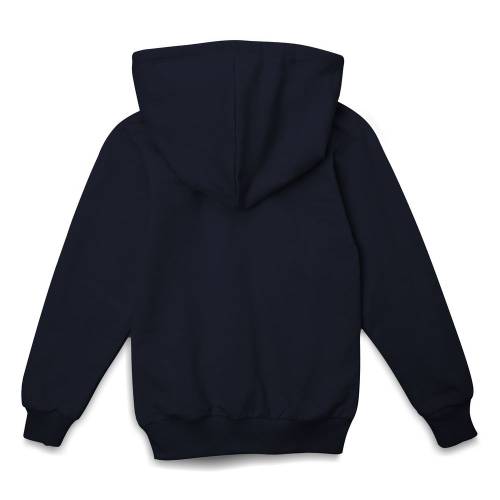 Толстовка с капюшоном детская Kirenga Kids, темно-синяя фото 3 Толстовка с капюшоном детская Kirenga Kids, темно-синяя фото 3