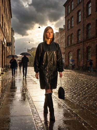 Дождевик Rainman Zip, черный фото 14