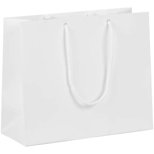 Пакет бумажный с ламинацией Lami Tote S, белый фото 2