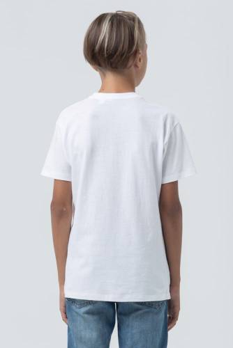 Футболка детская Regent Fit Kids, белая фото 6 Футболка детская Regent Fit Kids, белая фото 6