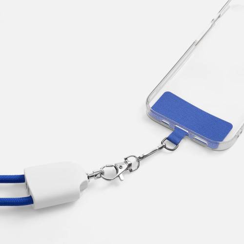 Кабель-ланьярд energyFlex Pro, синий фото 12