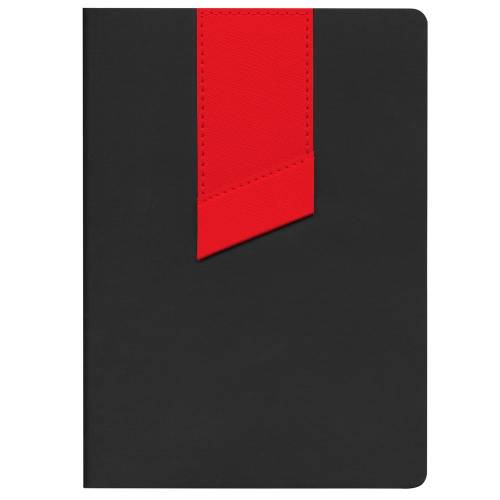 Ежедневник Bookmark, недатированный, черный с красным фото 3 Ежедневник Bookmark, недатированный, черный с красным фото 3