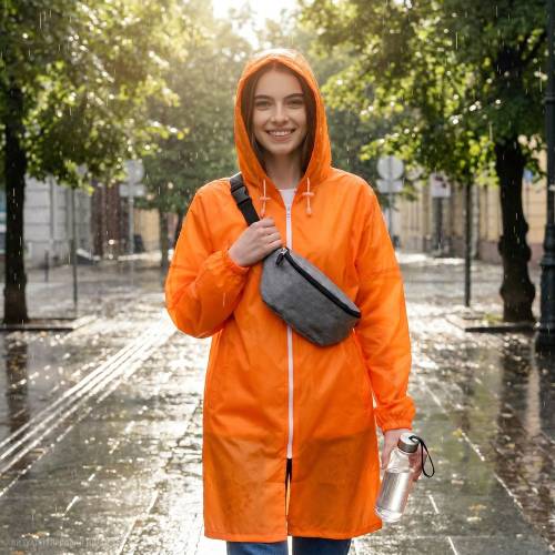 Дождевик Rainman Zip, серый фото 11