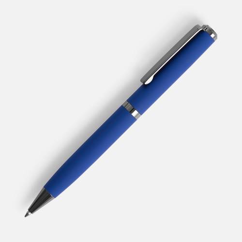 Ручка шариковая Inkish Gunmetal в футляре, синяя фото 2
