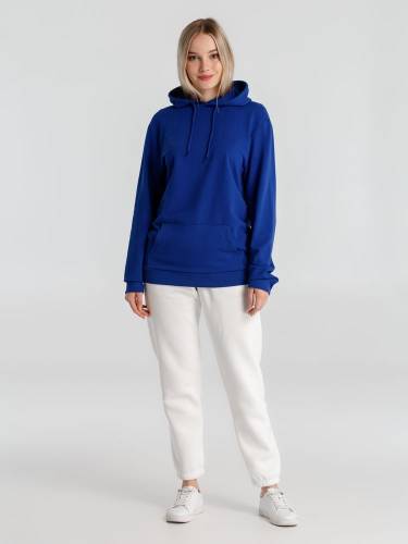 Толстовка с капюшоном унисекс Hoodie, ярко-синяя фото 9 Толстовка с капюшоном унисекс Hoodie, ярко-синяя фото 9