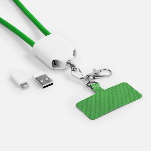 Кабель-ланьярд energyFlex Pro, зеленый фото 9