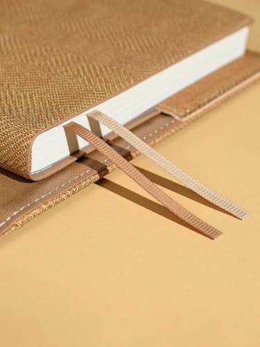 Ежедневник-органайзер Twill, недатированный, коричневый фото 19