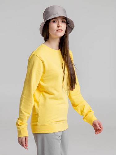 Свитшот унисекс BNC Inspire (Organic), желтый фото 11