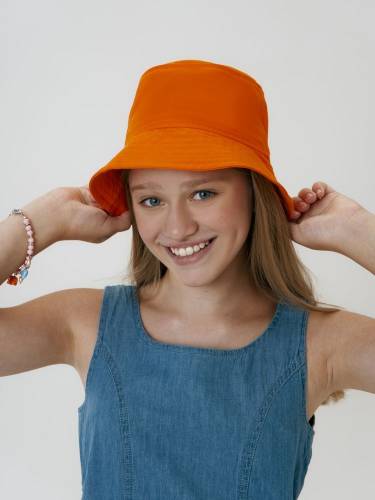 Панама детская Challenge Kids, оранжевая фото 4 Панама детская Challenge Kids, оранжевая фото 4