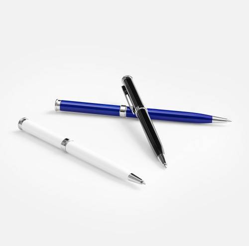 Ручка шариковая Finn Chrome, черная фото 6