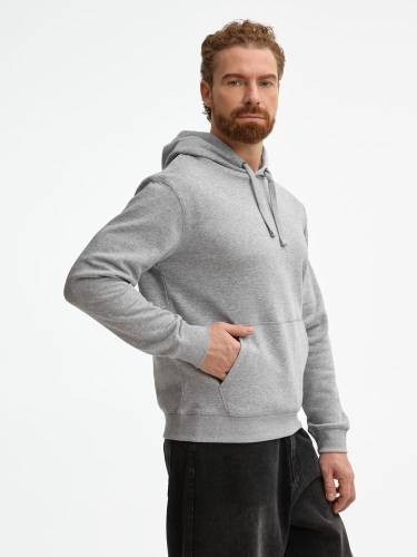 Толстовка унисекс Spencer, серый меланж фото 6 Толстовка унисекс Spencer, серый меланж фото 6
