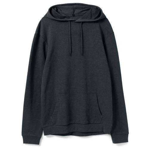 Толстовка с капюшоном унисекс Hoodie, темно-серая фото 2 Толстовка с капюшоном унисекс Hoodie, темно-серая фото 2