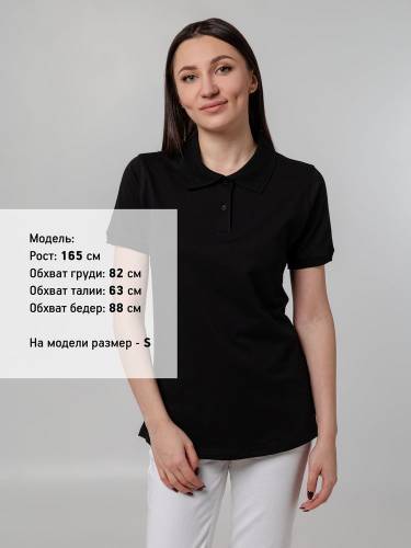 Рубашка поло женская Virma Stretch Lady, черная фото 5 Рубашка поло женская Virma Stretch Lady, черная фото 5