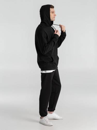 Толстовка с капюшоном унисекс Hoodie, черная фото 9 Толстовка с капюшоном унисекс Hoodie, черная фото 9