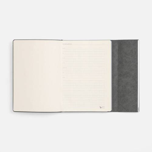 Ежедневник Petrus Flap, недатированный, серый фото 8 Ежедневник Petrus Flap, недатированный, серый фото 8