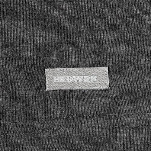 Футболка унисекс Firm Wear, черный меланж фото 6 Футболка унисекс Firm Wear, черный меланж фото 6