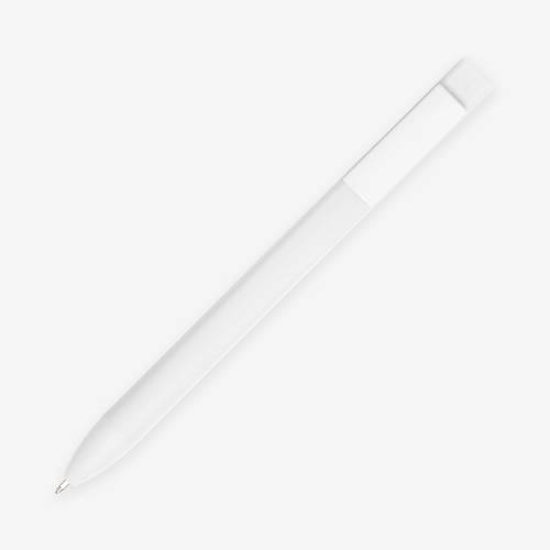 Ручка шариковая Swiper SQ Soft Touch, белая фото 3