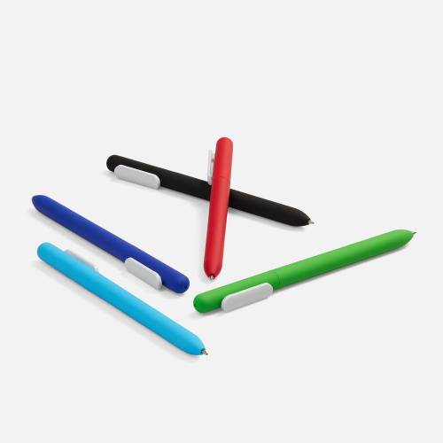 Ручка шариковая Swiper Soft Touch, черная с белым фото 6 Ручка шариковая Swiper Soft Touch, черная с белым фото 6