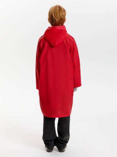 Дождевик детский RainDrop Kids, красный фото 17