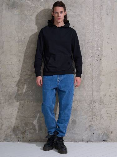 Худи Basic, черное фото 10