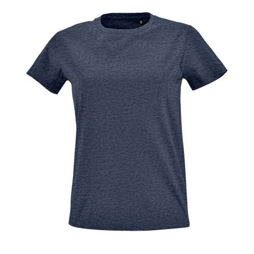 Футболка женская Imperial Fit Women, синий меланж фото 2 Футболка женская Imperial Fit Women, синий меланж фото 2