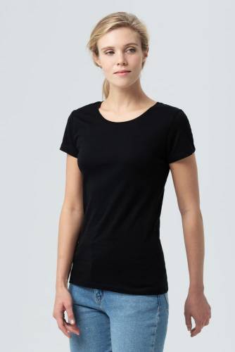 Футболка женская Martin Women, черная фото 5