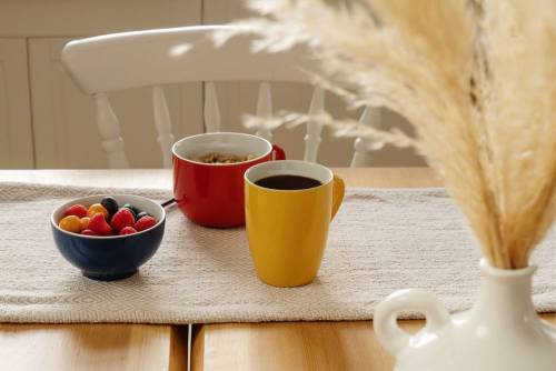Кружка Good Morning, оранжевая фото 7