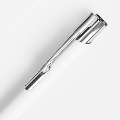 Ручка шариковая Keskus Soft Touch, белая фото 5 Ручка шариковая Keskus Soft Touch, белая фото 5