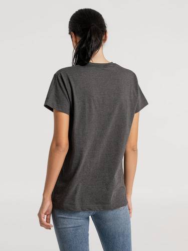 Футболка унисекс Firm Wear, черный меланж фото 8 Футболка унисекс Firm Wear, черный меланж фото 8