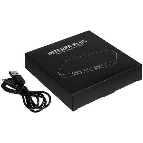 Беспроводное зарядное устройство Interra Plus, черное фото 11