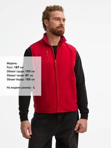Жилет Norway красный фото 4