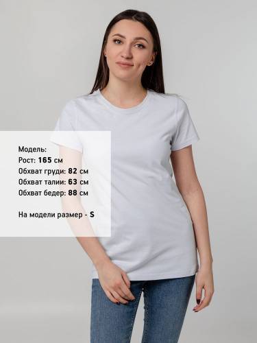 Футболка женская T-bolka Stretch Lady, белая фото 5 Футболка женская T-bolka Stretch Lady, белая фото 5