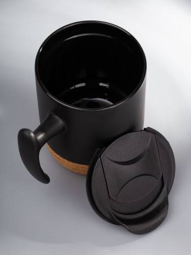 Кружка Corky Grip, черная фото 9