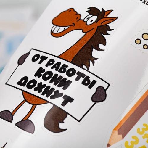 Наклейки ПВХ Sticker Pack на заказ, S фото 6