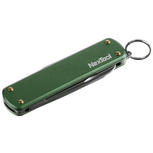Нож-брелок NexTool Mini, зеленый фото 3 Нож-брелок NexTool Mini, зеленый фото 3
