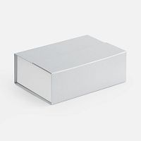 Коробка Bicolor Case, белая с серым