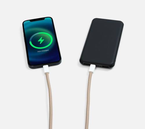 Кабель-ланьярд energyFlex Pro, серо-бежевый фото 11