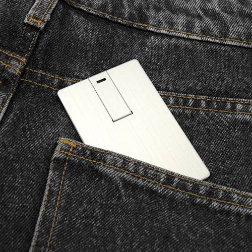 Флешка Platinum Card, 32 Гб, серебристая фото 6 Флешка Platinum Card, 32 Гб, серебристая фото 6