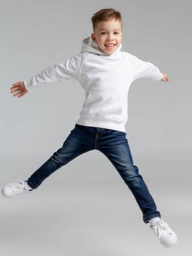 Толстовка детская Stellar Kids, белая фото 8
