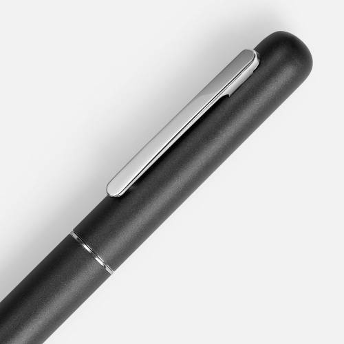 Ручка шариковая Scribo, матовая серая фото 4 Ручка шариковая Scribo, матовая серая фото 4