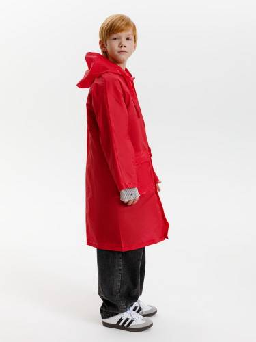 Дождевик детский RainDrop Kids, красный фото 16