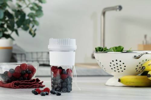 Портативный блендер Smoothberry, белый фото 7 Портативный блендер Smoothberry, белый фото 7